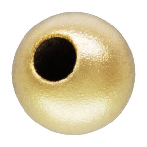 3.0mm Sandblast Bead 1.0mm Hole