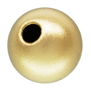 4.0mm Sandblast Bead 1.0mm Hole