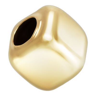 4.0mm Square Bead 1.9mm Hole 4.0mm Square Bead 1.9mm Hole