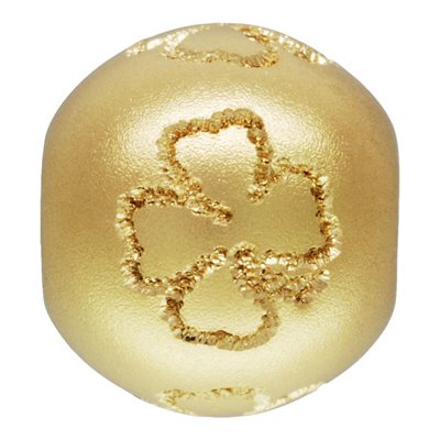 8.0mm Sandblast / SD Clover Bead 1.8mm Hole