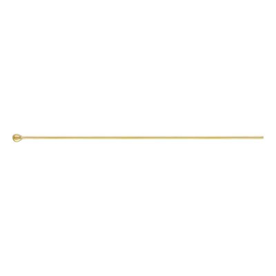 Ball Headpin 26ga .016x1.5"(0.41x38.1mm) Ball Headpin 26ga .016x1.5"(0.41x38.1mm)