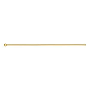 Ball Headpin 22ga .025x1.5" (0.63x38.1mm)