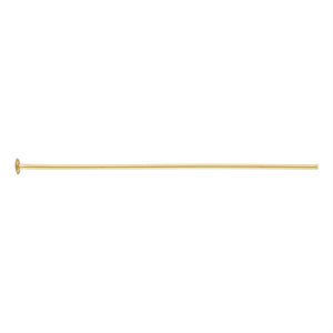 Headpin 22ga .025x1.5"(0.64x38.1mm).075"Head