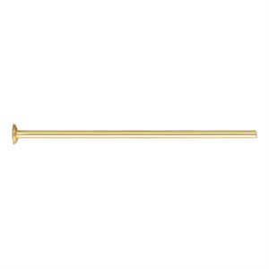 Headpin 20ga .032x1.0" (0.81x25.4mm) .080"Head