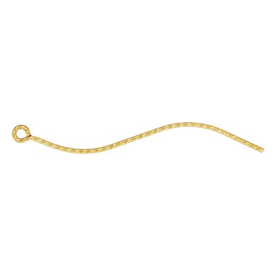 Curved Sparkle Eyepin 0.76x42.5mm