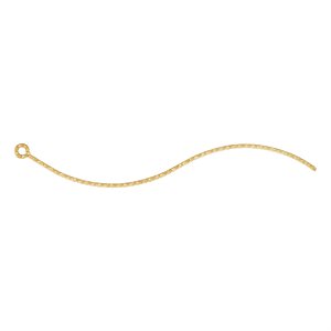 Curved Sparkle Eyepin 0.76x61.5mm