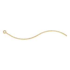 Curved Sparkle Eyepin 0.76x61.5mm