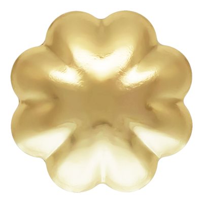 4.0mm Flower Bead Cap No Hole 4.0mm Flower Bead Cap No Hole