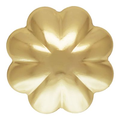 6.0mm Flower Bead Cap No Hole 6.0mm Flower Bead Cap No Hole