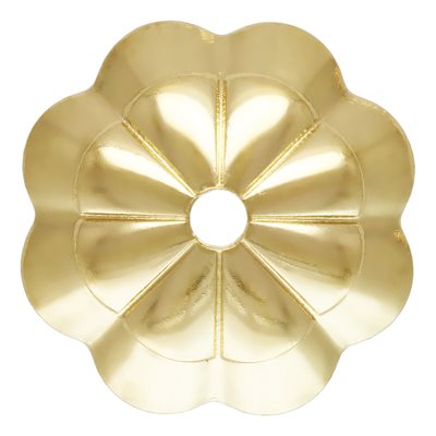 7.0mm Flower Bead Cap 1.0mm Hole 7.0mm Flower Bead Cap 1.0mm Hole