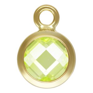 4.0mm DSCB Lime 3A CZ Drop