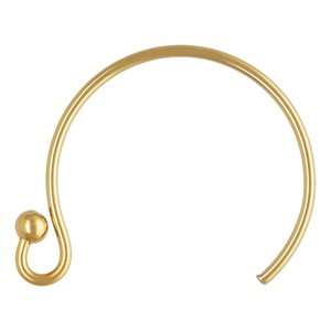 13.0mm Circle Ball End Ear Wire