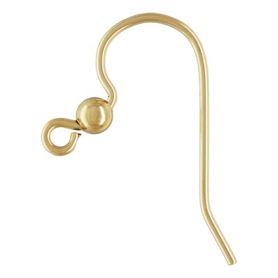 Ear Wire w / 3.0mm Bead Ear Wire w / 3.0mm Bead