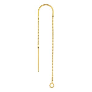 U-Threader Box Chain Drop w / Ring