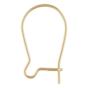 16.0mm Kidney Ear Wire (0.51mm)