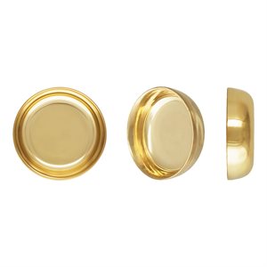 4mm Round Bezel Cup (1.4mm High)