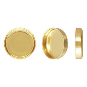 5mm Round Bezel Cup (1.4mm High)