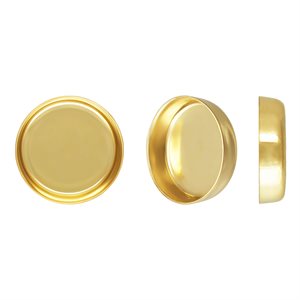 6mm Round Bezel Cup (1.6mm High)