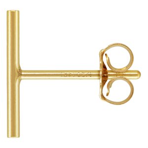 10mm Bar Post Earring w / Earring Back