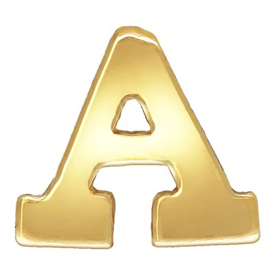 Block Letter 'A' Stamping (0.5mm Thick)