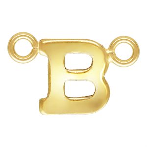 Block Letter 'B' Connector (0.5mm Thick)