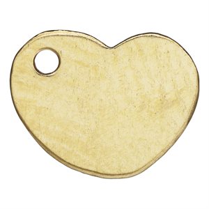 7.0x8.0mm Heart Charm