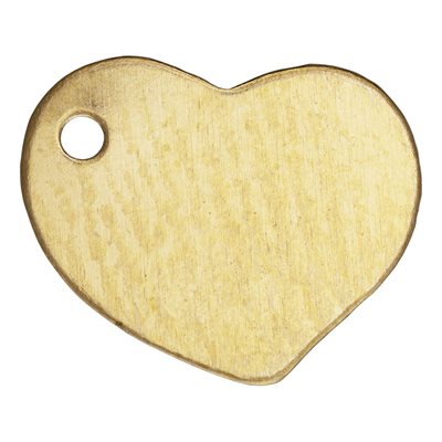 8.0x10.0mm Heart Charm