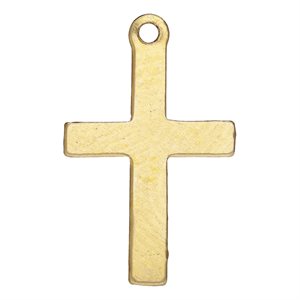 10.0x16.0mm Cross Charm