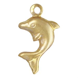 8.0x11.0mm Dolphin Charm