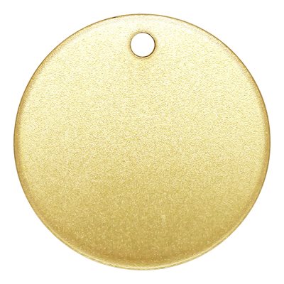 12.7mm Matte Disc 1.2mm Hole (0.8mm Thick) 12.7mm Matte Disc 1.2mm Hole (0.8mm Thick)
