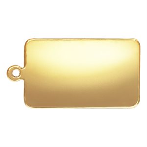 11.3x18.6mm Rectangle Tag (0.5mm Thick)
