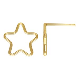 10.5mm Star Post Earring