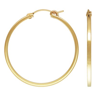 1.9x35.0mm Square Tube Eurowire Hoop 1.9x35.0mm Square Tube Eurowire Hoop