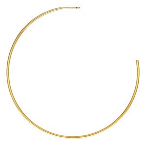 65.0mm 3 / 4 Hoop Post Earrings