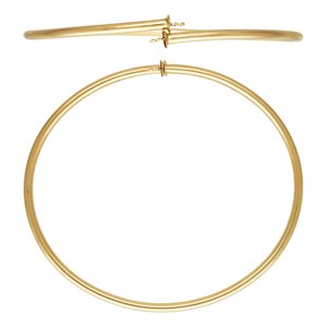 7" Flex Bangle (2.3mm) w / 4mm Cup and Peg