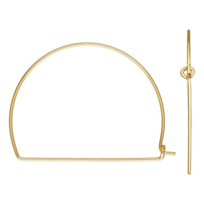 0.70x24.5x32.0mm Wire Arch Beading Hoop 0.70x24.5x32.0mm Wire Arch Beading Hoop