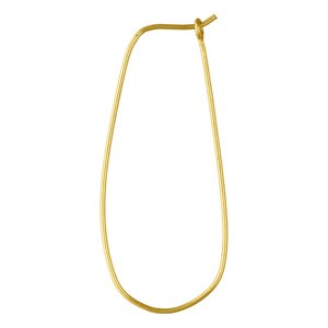 17x40.0mm Teardrop Beading Hoop