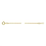 16" 1.1mm Rope Chain