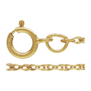 18" 1.1mm Rope Chain
