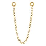 2.0" Cable Chain Ear Jacket