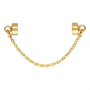 40mm Flat Cable Safety Chain w / MagneticClasp