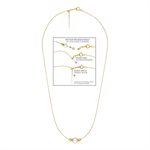 18.5" Add-A-Bead Cable Chain Necklace