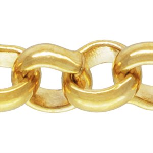 2.25mm (R-3) Rolo Chain Footage 10ft Spool