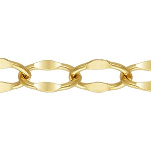 2.5mm Dapped Cable Chain 25ft Spool