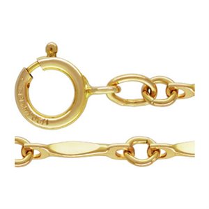 20" 1.3mm Dapped Bar Chain