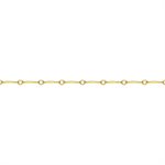 1.3mm Dapped Bar Chain 100ft Spool