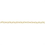 2.85x4.0mm Heart Chain 10ft Spool