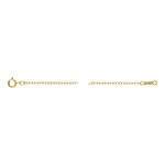 18" 1.7mm Cable Chain SR