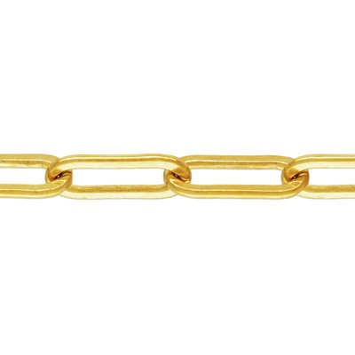 2.5x6.5mm (2505) Flat Paperclip Chain 10ft Spool