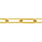 2.5x6.5mm (2505) Flat Paperclip Chain 10ft Spool
